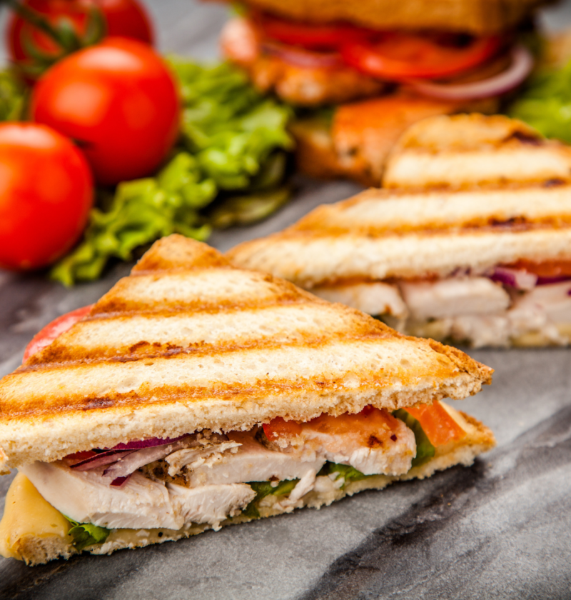Sandwich dinde et comté