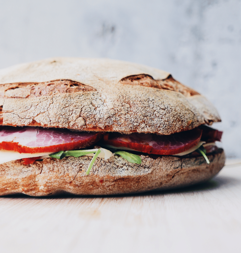 Le sandwich jambon-beurre revisité
