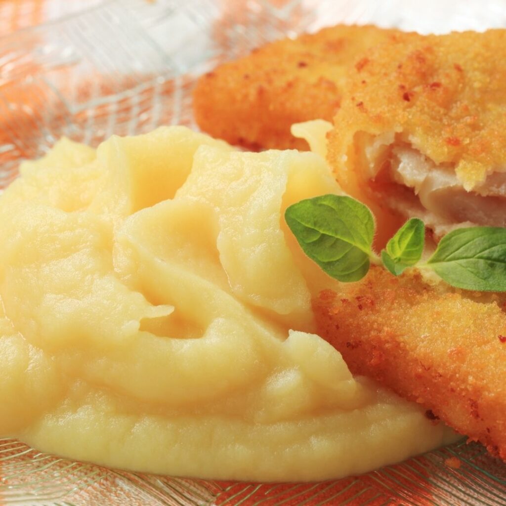 Recette Poisson pané purée 1 an de menus