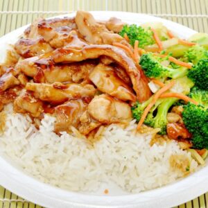 Aiguillettes de poulet teriyaki