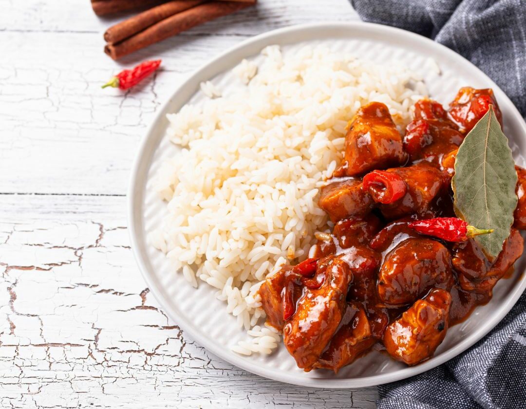 Poulet bowl façon tandoori