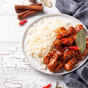 Poulet bowl façon tandoori