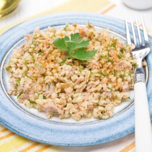 Recette de salade de boulgour au thon et aux radis