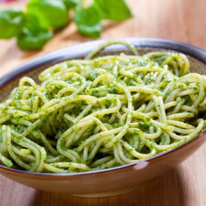 Spaghetti al pesto