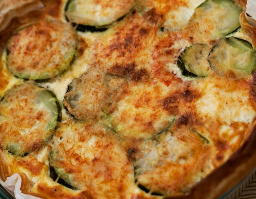 Tarte aux légumes de printemps