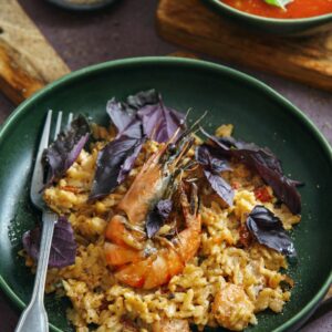 Orzo & gambas